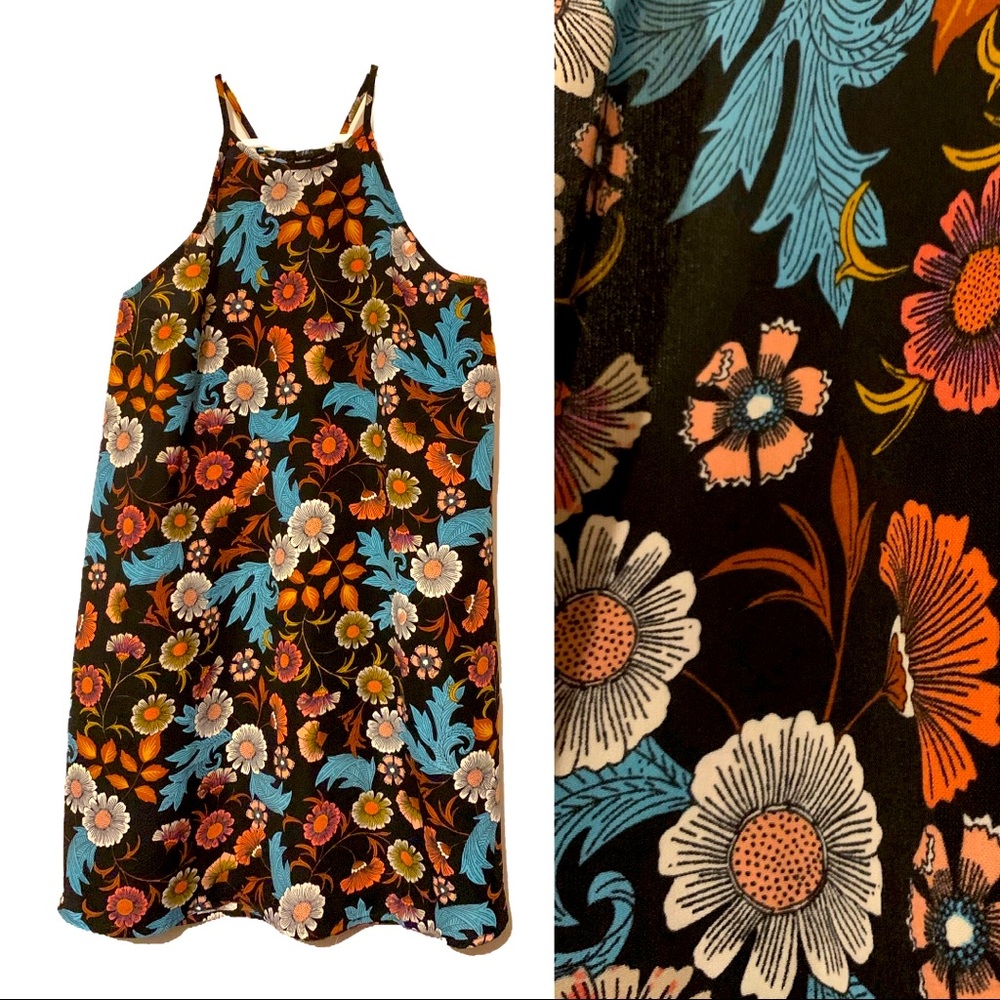 NWT Everly Floral Tank Dress